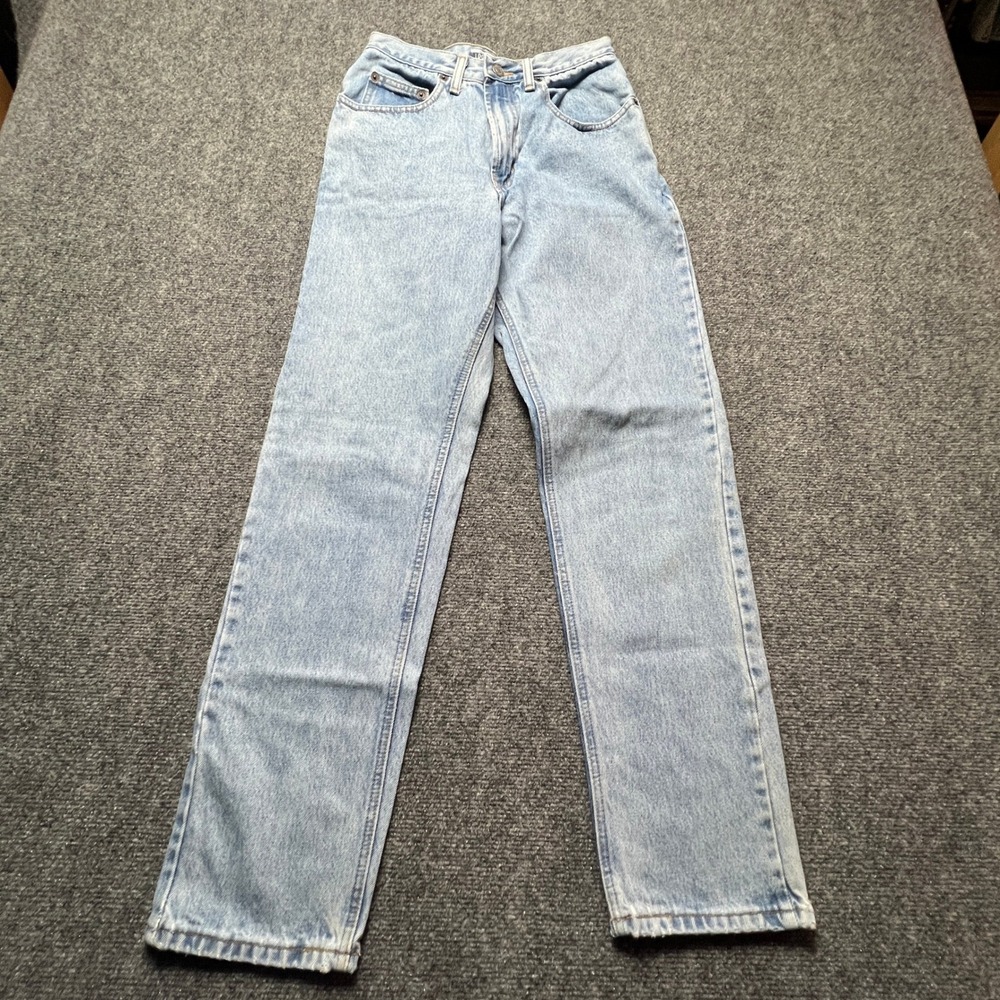 Vintage Gap Best Basics Loose Fit Jeans Light Wash Made in USA Cotton Size 6 Reg